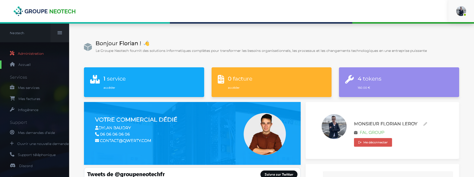 Connect-ix - développé par Florian LEROY